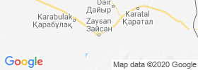 Zaysan map